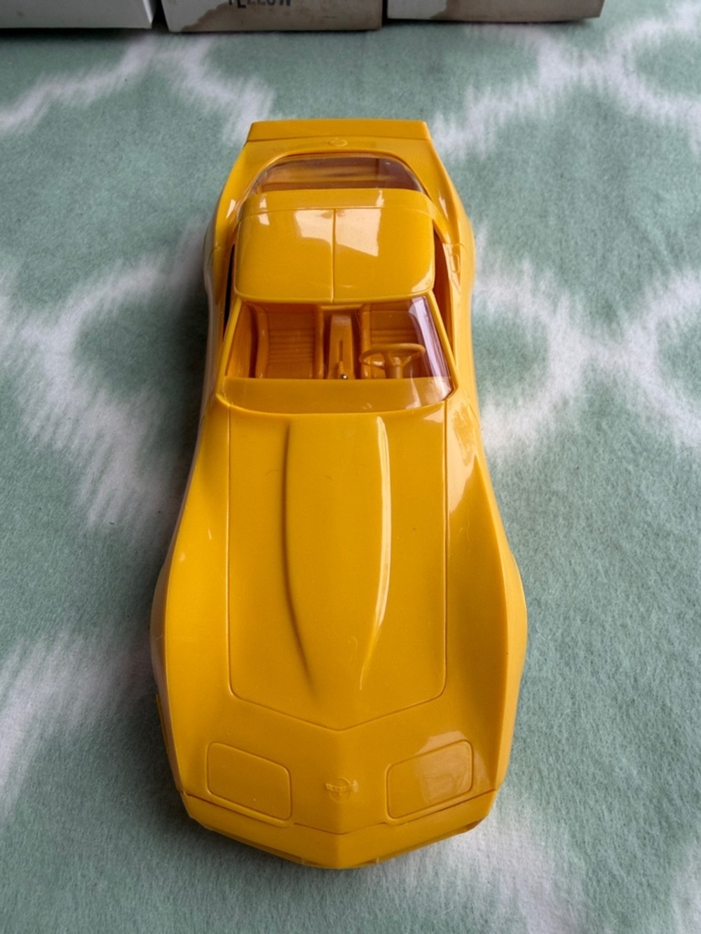 Vintage 1980 Corvette Original GM Promotional Model - Yellow NEW in box - Picture 2 of 10